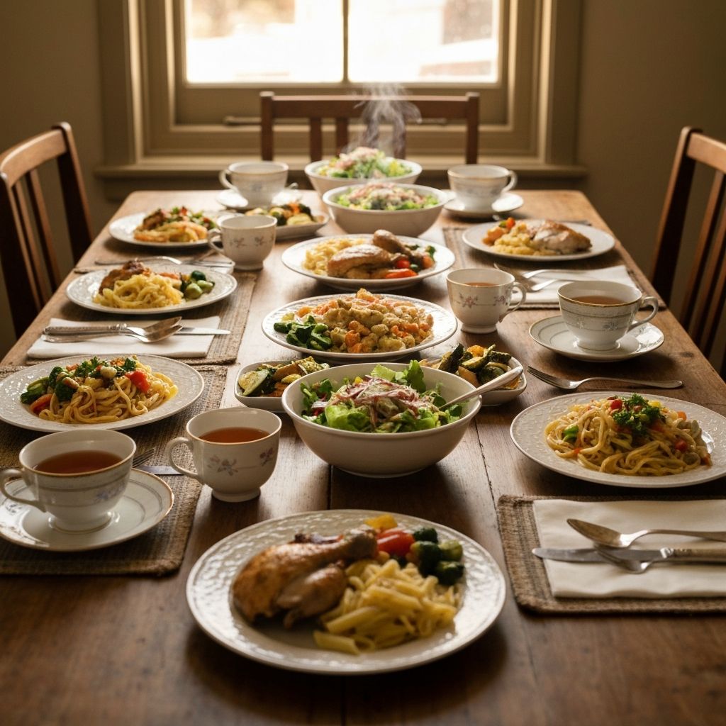 Stable dietary patterns scene